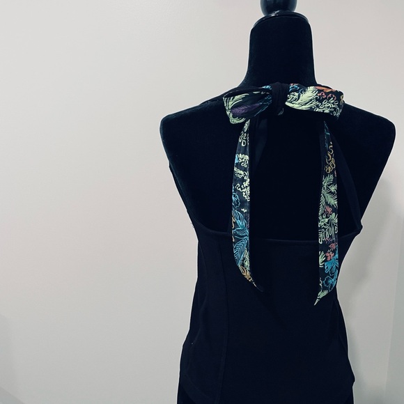 Free People Black Open Back Tank Top - Picture 11 of 15